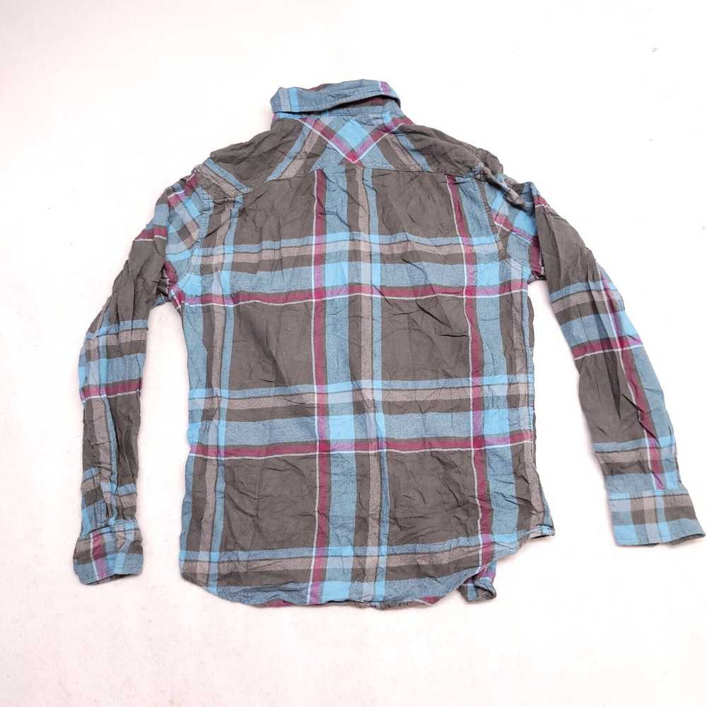 Mossimo Mossimo Madras Flannel Shirt Mens Size Me… - image 10