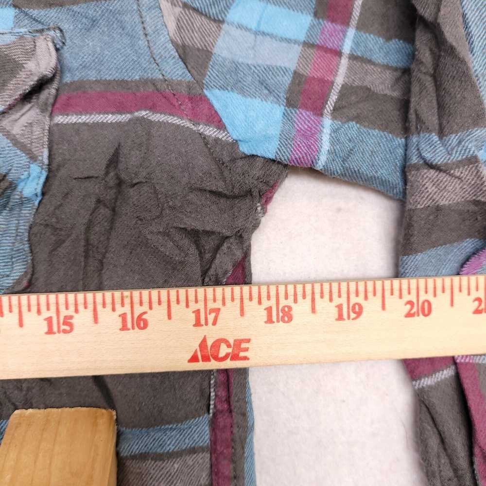 Mossimo Mossimo Madras Flannel Shirt Mens Size Me… - image 8