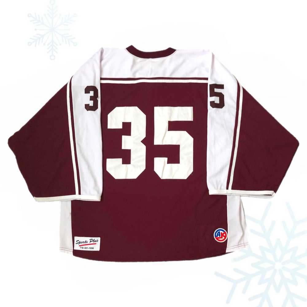 Vintage NCAA Fordham University Rams Hockey Goali… - image 2