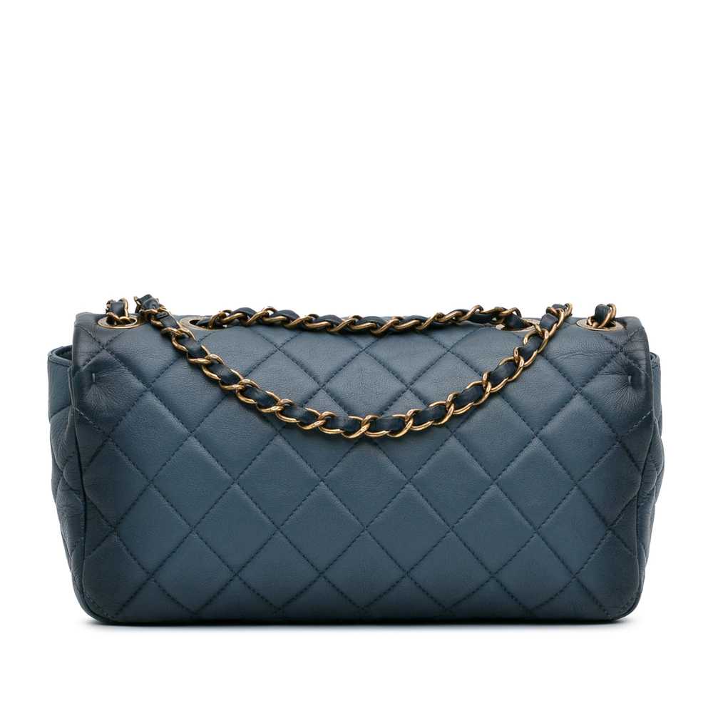 Product Details Chanel Navy Ombre Single Flap Bag - image 3