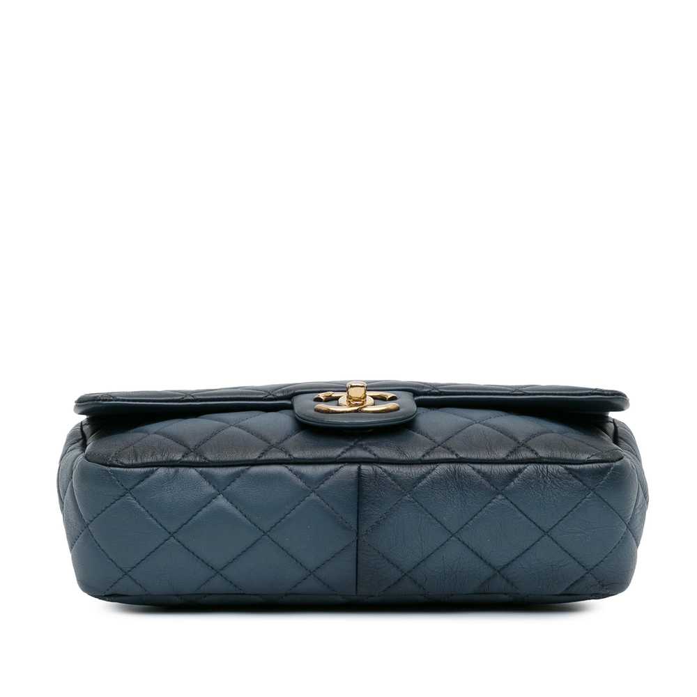 Product Details Chanel Navy Ombre Single Flap Bag - image 4