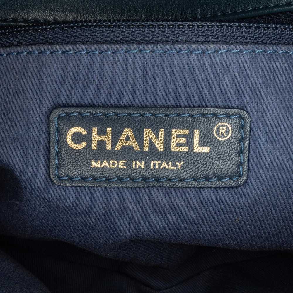 Product Details Chanel Navy Ombre Single Flap Bag - image 6