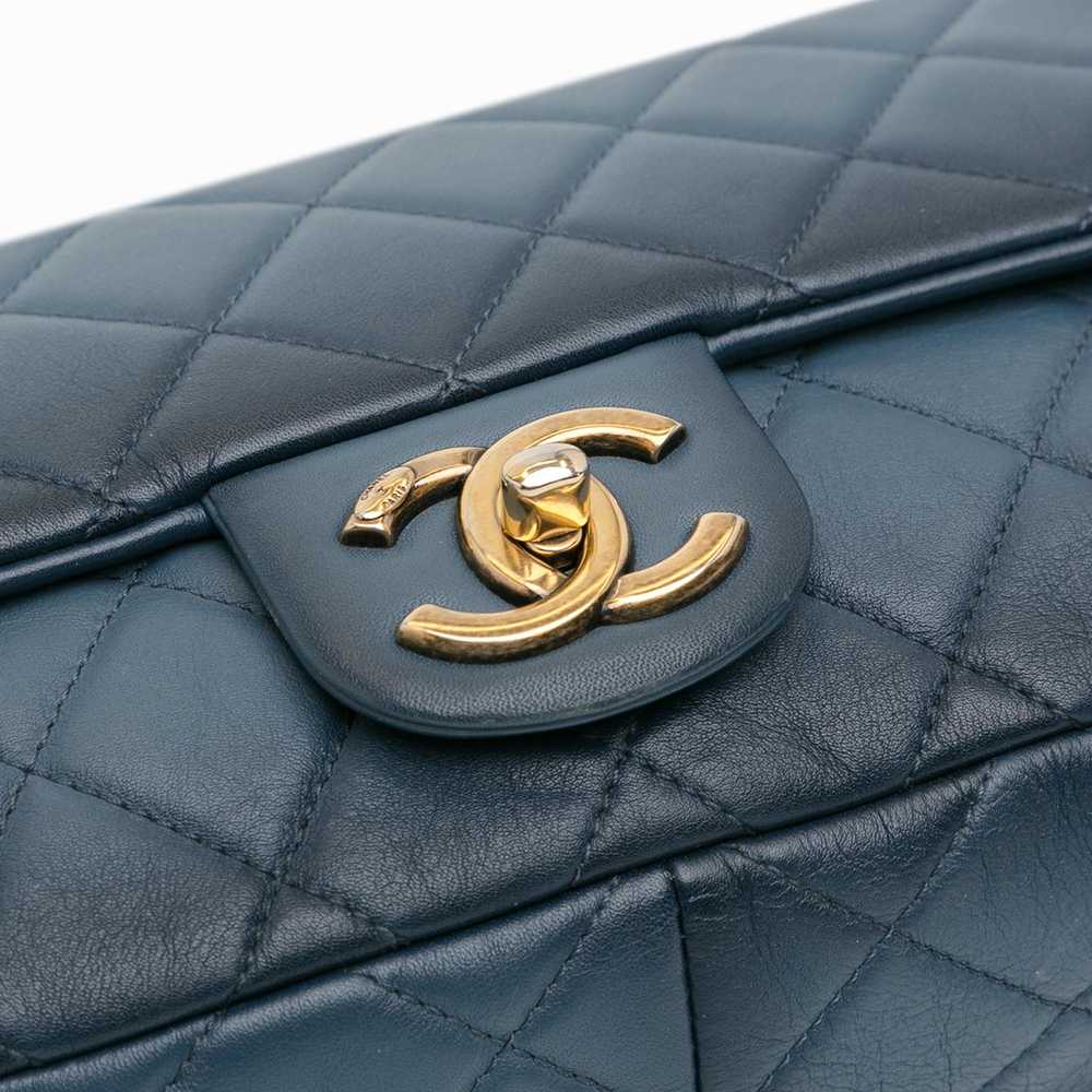 Product Details Chanel Navy Ombre Single Flap Bag - image 9