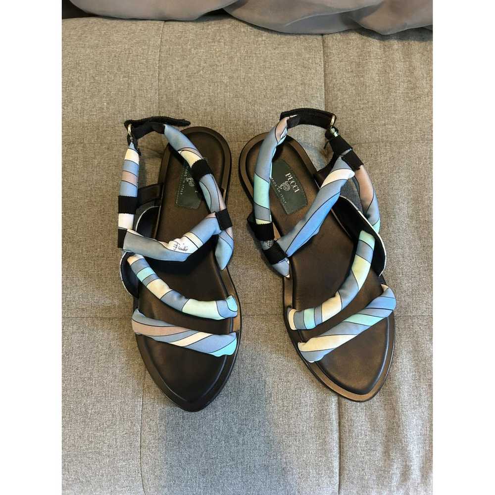 Emilio Pucci Leather sandal - image 3