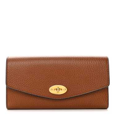 MULBERRY Small Classic Grain Darley Wallet Oak - image 1