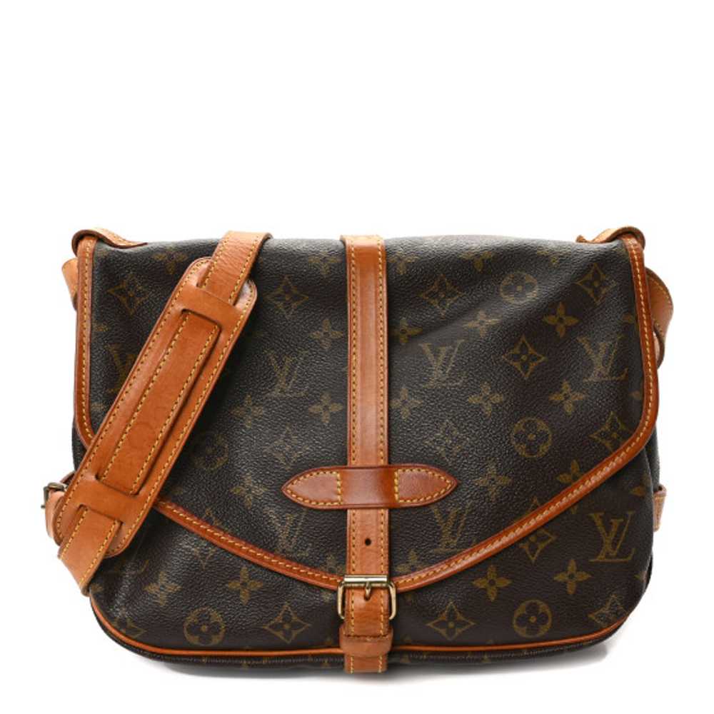 LOUIS VUITTON Monogram Saumur 30 - image 1