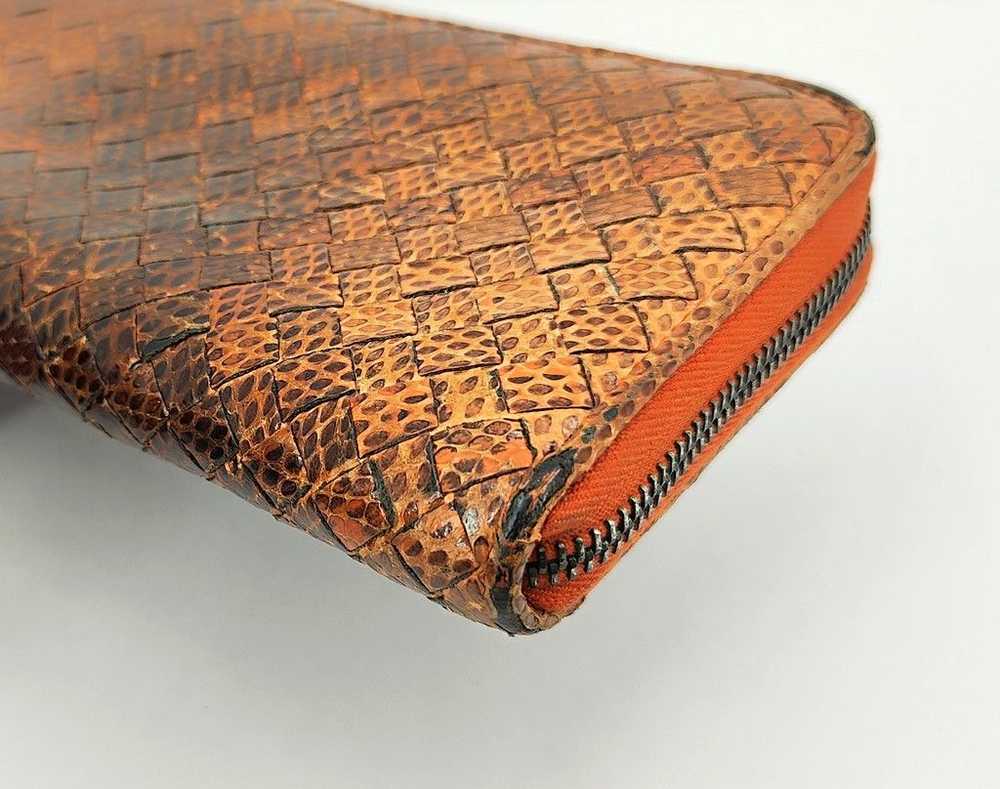 Bottega Veneta BOTTEGA VENETA intrecciato orange … - image 7