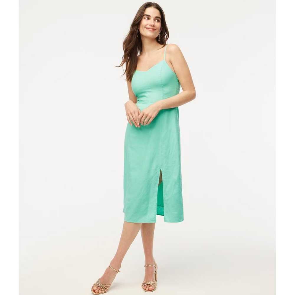 J.Crew Linen mid-length dress - image 8