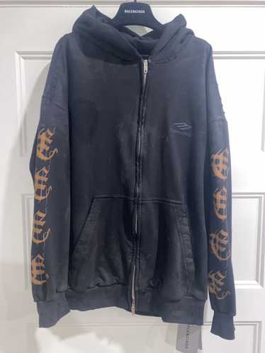 Balenciaga Balenciaga heavy metal zip up