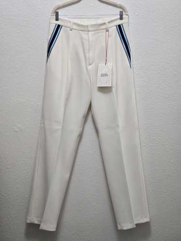 Alexander McQueen Embroidered wide leg pants