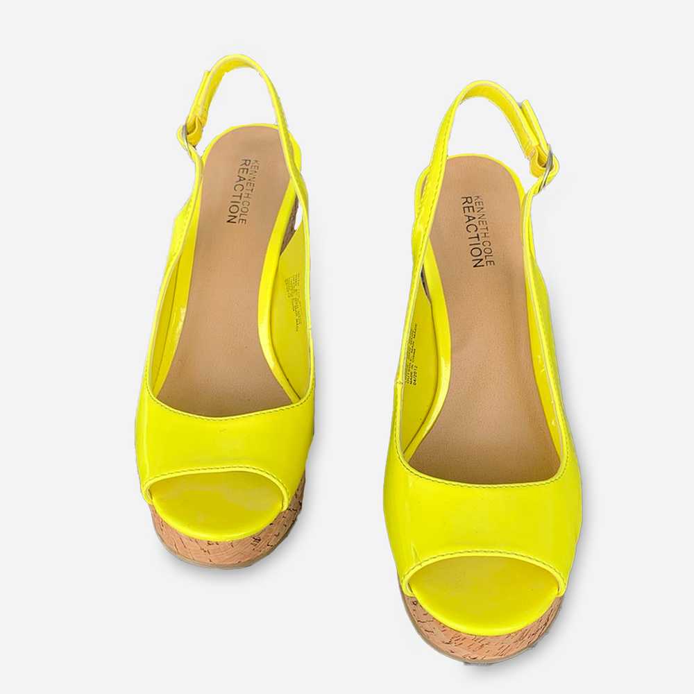 Kenneth Cole Yellow Patent Leather Shoes | Banish… - image 3