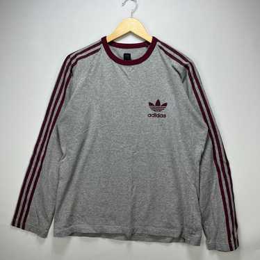 Adidas × Vintage Vintage Adidas Trefoil Longsleev… - image 1