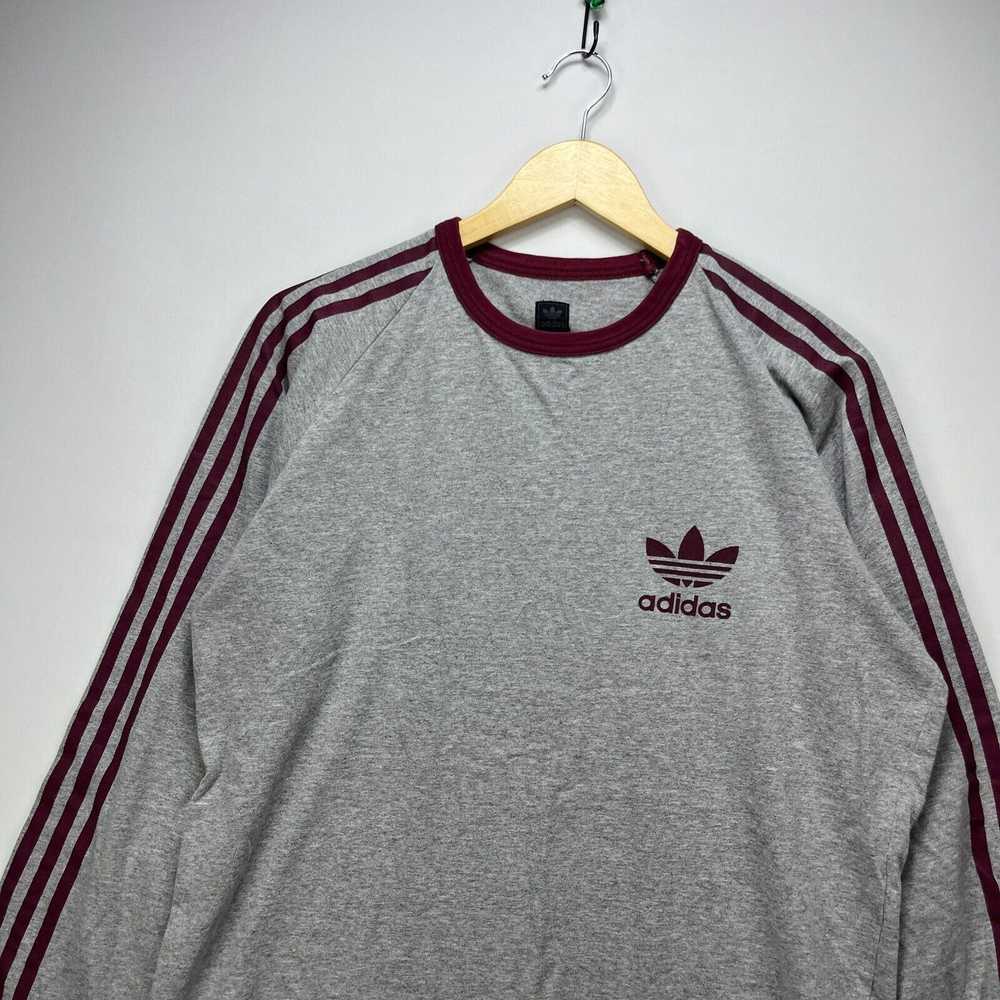 Adidas × Vintage Vintage Adidas Trefoil Longsleev… - image 2