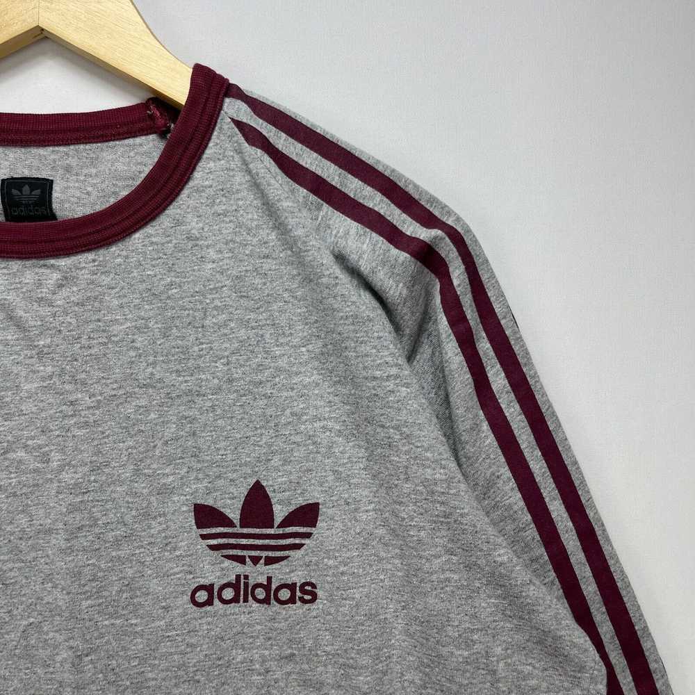 Adidas × Vintage Vintage Adidas Trefoil Longsleev… - image 3