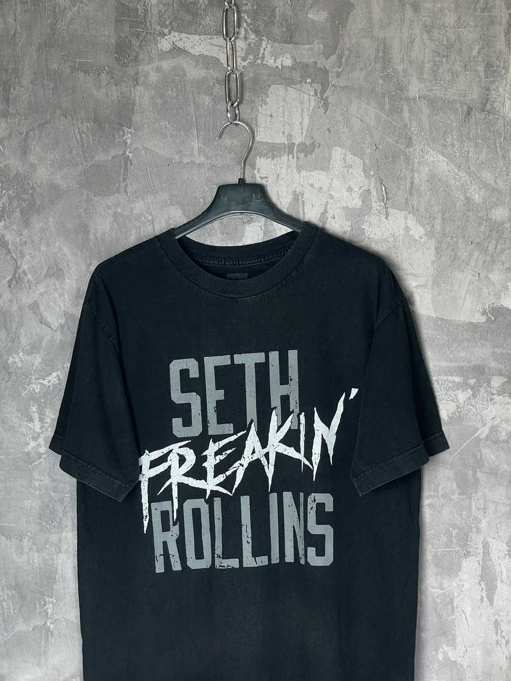 Band Tees × Vintage × Wwe Mens WWE Seth Freakin' … - image 3