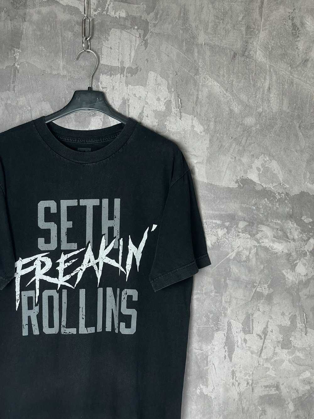 Band Tees × Vintage × Wwe Mens WWE Seth Freakin' … - image 4