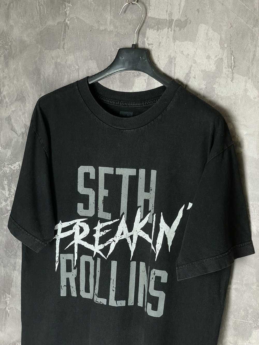 Band Tees × Vintage × Wwe Mens WWE Seth Freakin' … - image 9