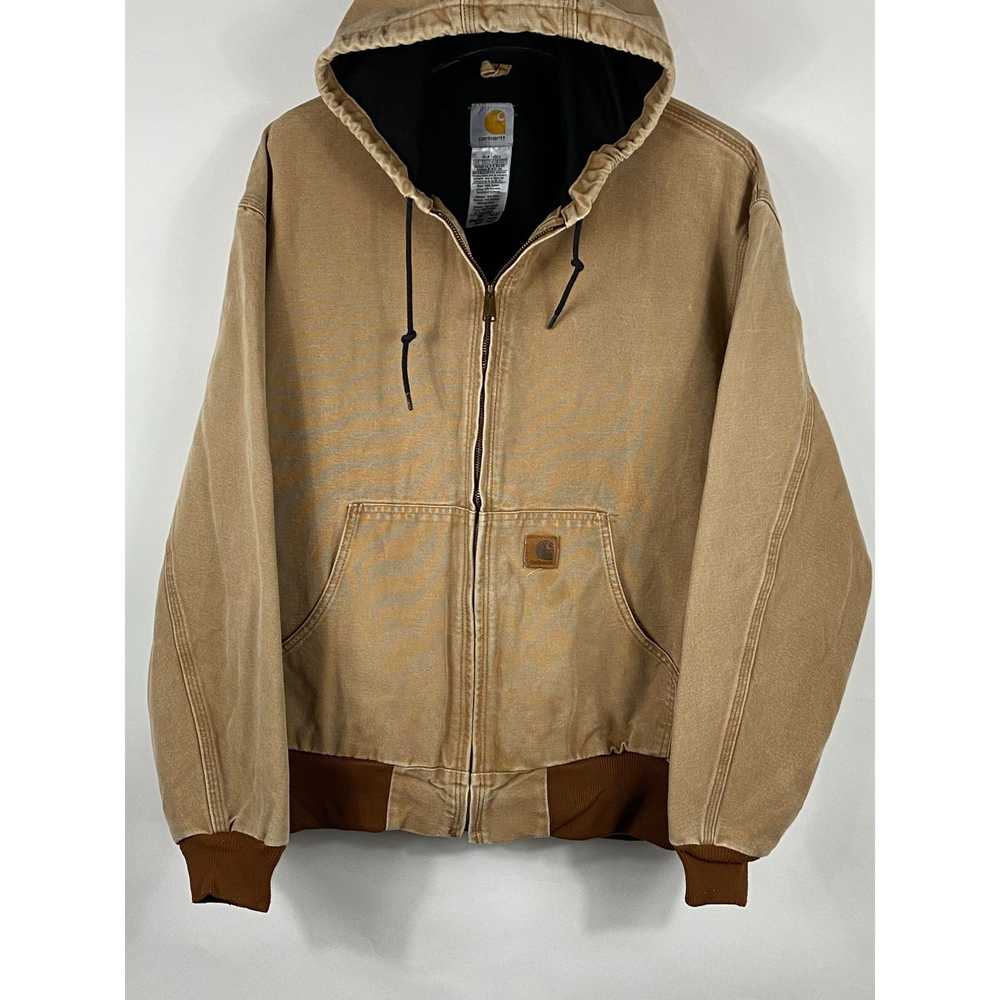 Carhartt Carhartt J208 BRN Thermal Lined Canvas F… - image 1