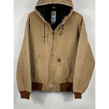 Carhartt Carhartt J208 BRN Thermal Lined Canvas F… - image 1