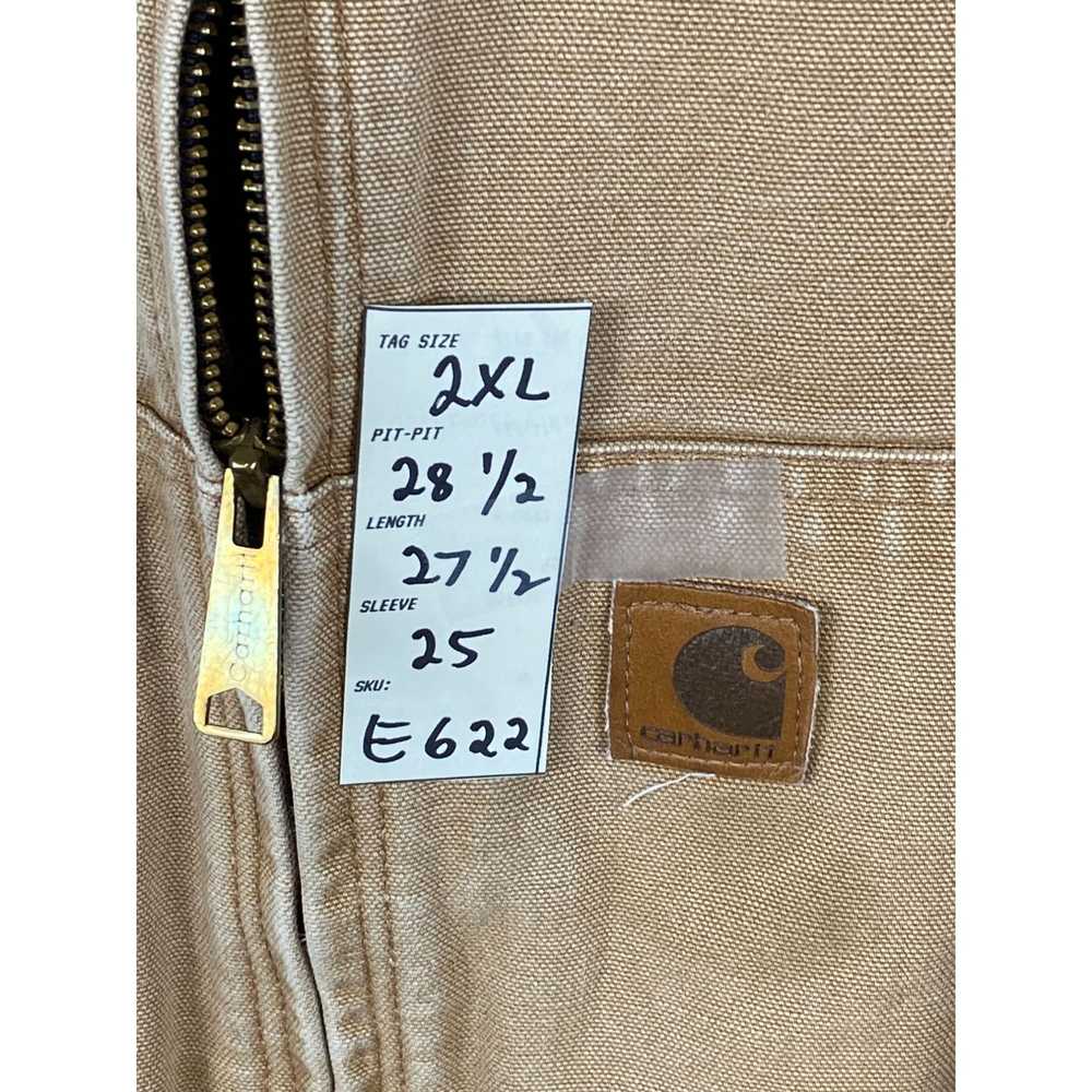 Carhartt Carhartt J208 BRN Thermal Lined Canvas F… - image 4