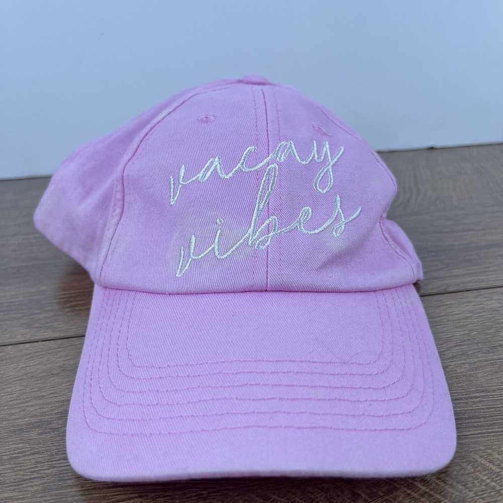 Other Vacay Vibes Hat Vacation Vibes Hat Pink Hat… - image 1