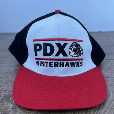 Other Portland Winterhawks PDX Hat Snapback Red A… - image 1