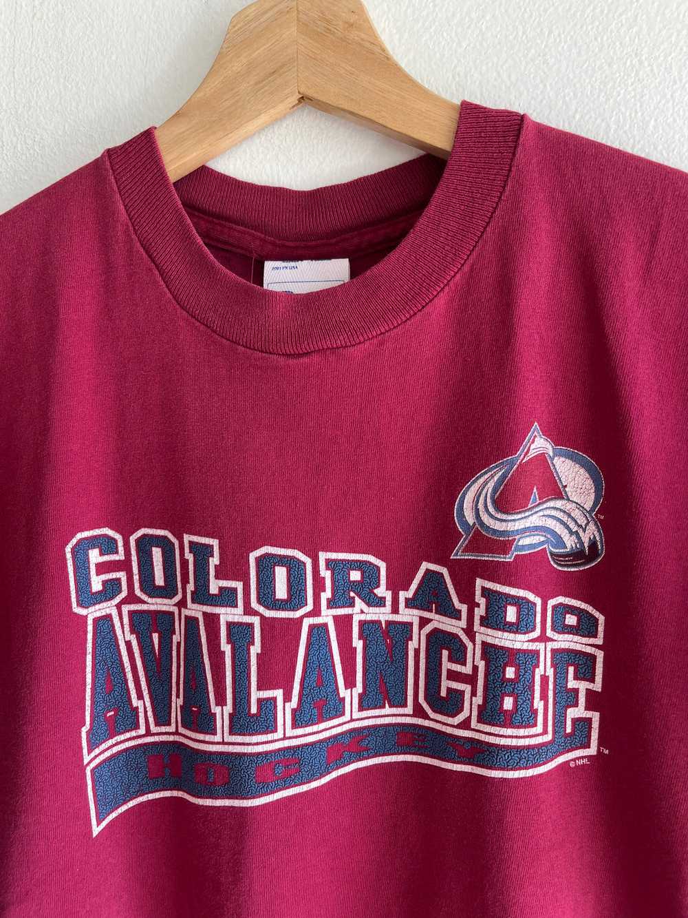 Vintage 1990’s Colorado Avalanche T-Shirt - image 2