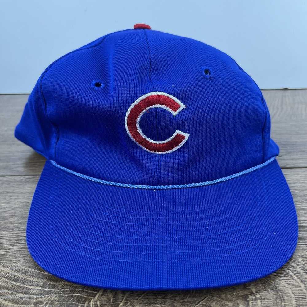 Other Chicago Cubs Snapback Hat Blue Adjustable H… - image 3