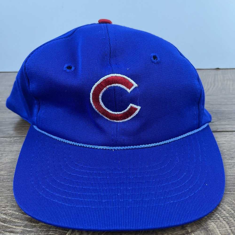 Other Chicago Cubs Snapback Hat Blue Adjustable H… - image 5