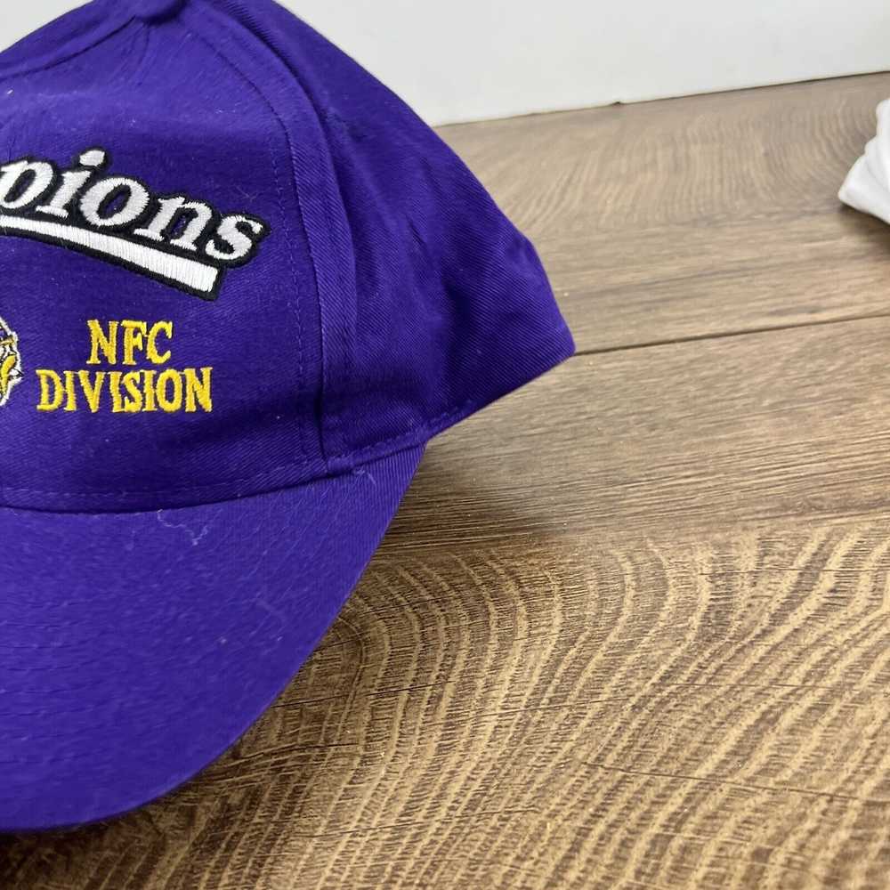 Other Minnesota Vikings Hat 1998 Division Champio… - image 7