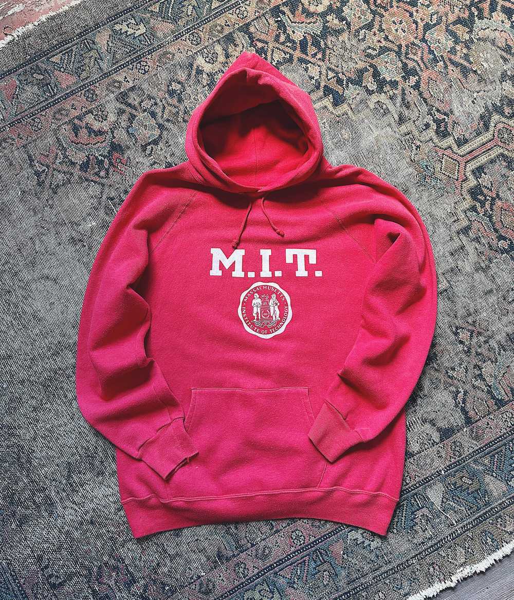 Vintage Champion M.I.T. Hooded Sweatshirt - image 1