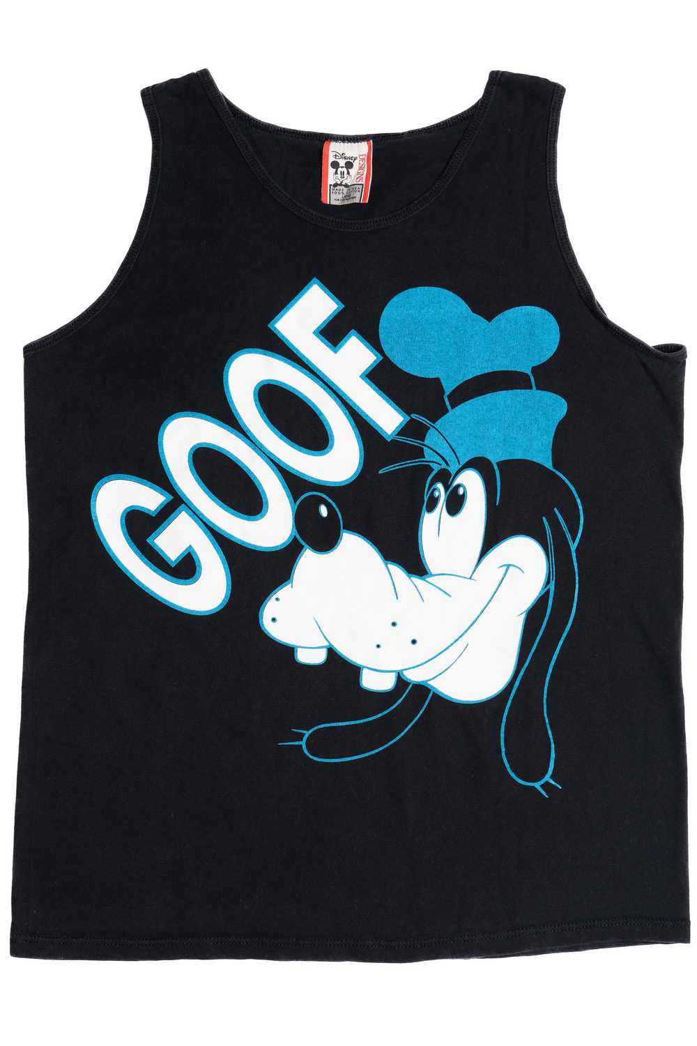 Vintage "Goof" Goofy Disney Designs T-Shirt Tank … - image 1