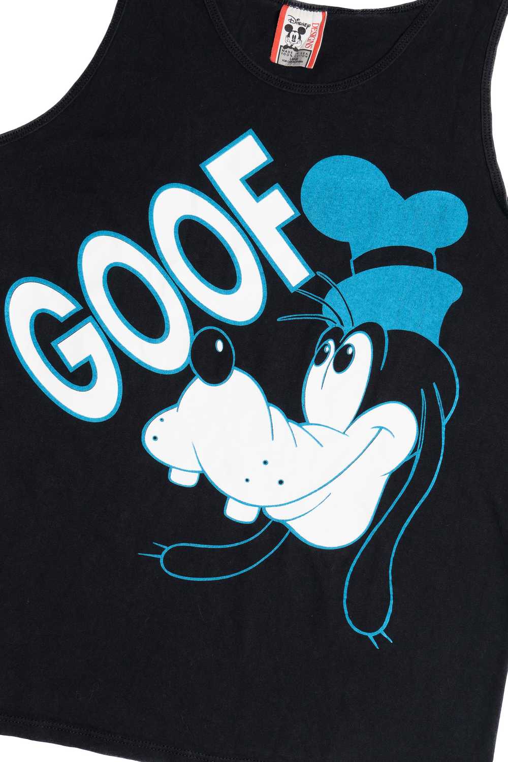 Vintage "Goof" Goofy Disney Designs T-Shirt Tank … - image 2