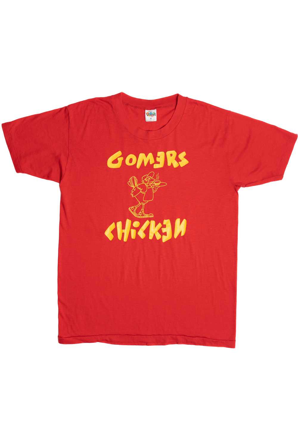 Vintage "Gomers Chicken" Paper Thin Single Stitch… - image 1