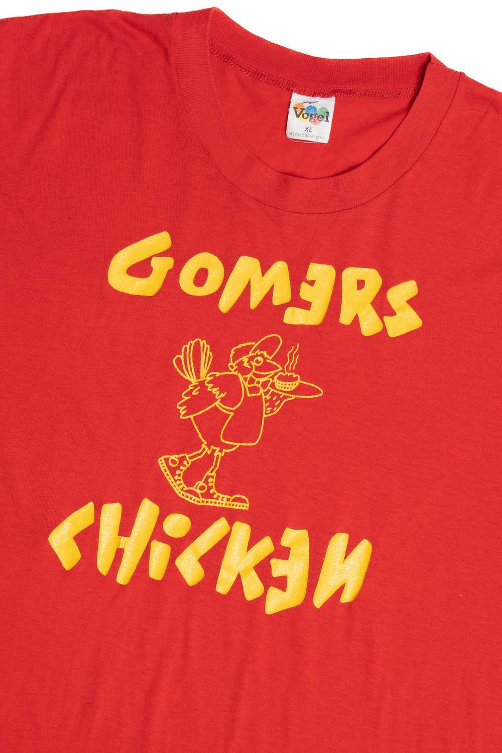 Vintage "Gomers Chicken" Paper Thin Single Stitch… - image 2