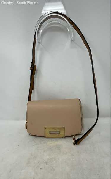 Aldo Womens Beige Gold Pink Crossbody Bag