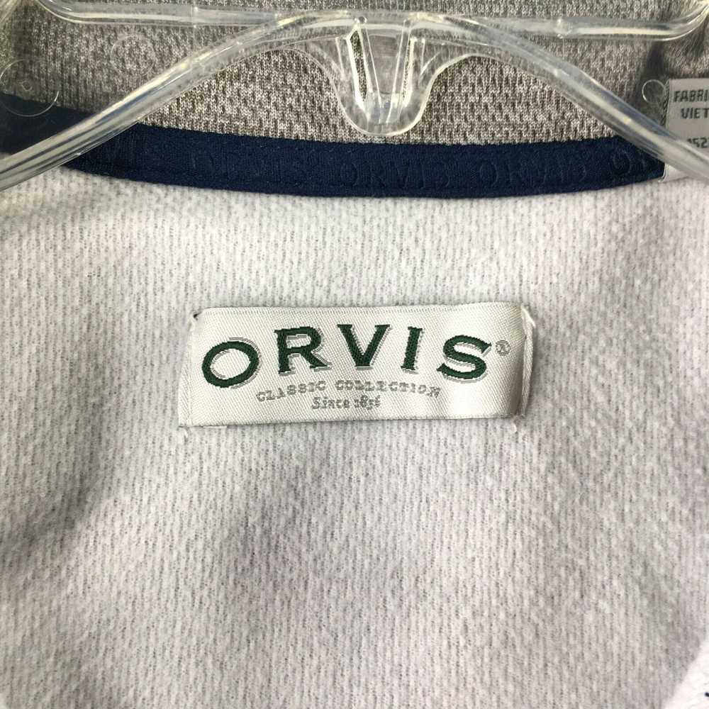 Orvis Orvis Sweater Mens Medium Pullover Full Zip… - image 4