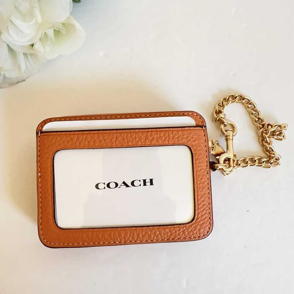 Coach Leather card wallet - image 7