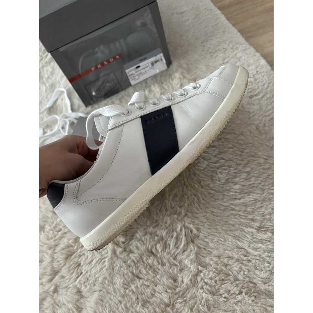 Prada Downtown vegan leather trainers - image 4