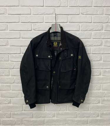 Belstaff × Vintage Women's Belstaff Waxed Oil Wax 