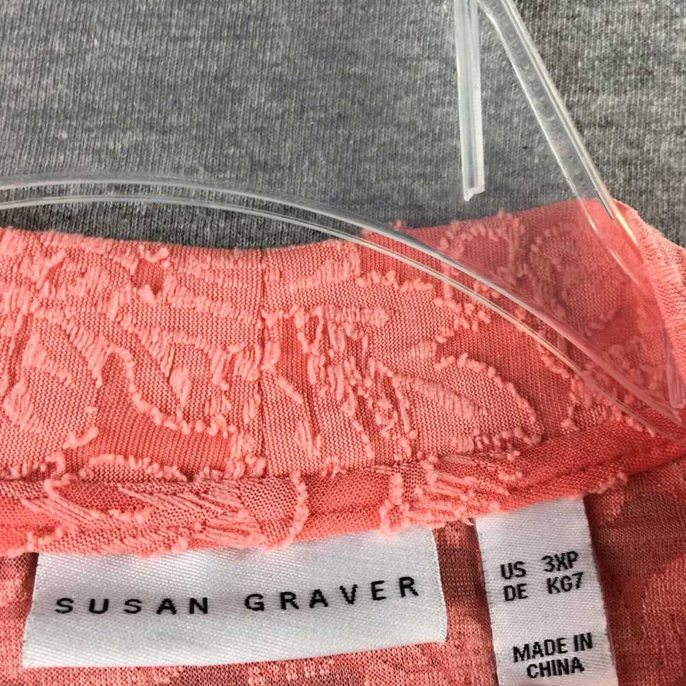 Susan Graver Susan Graver Sweater Womens 3XP Card… - image 4