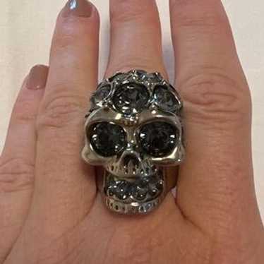 alexander mcqueen skull ring - Gem