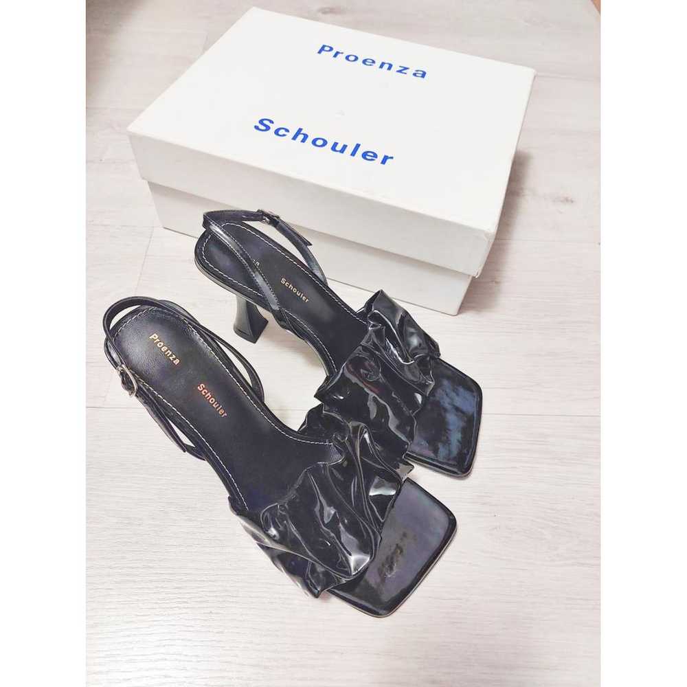 Proenza Schouler Patent leather sandals - image 9