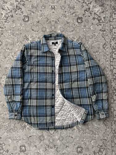 Stussy Stussy Quilted Lined Plaid Flannel Shirt