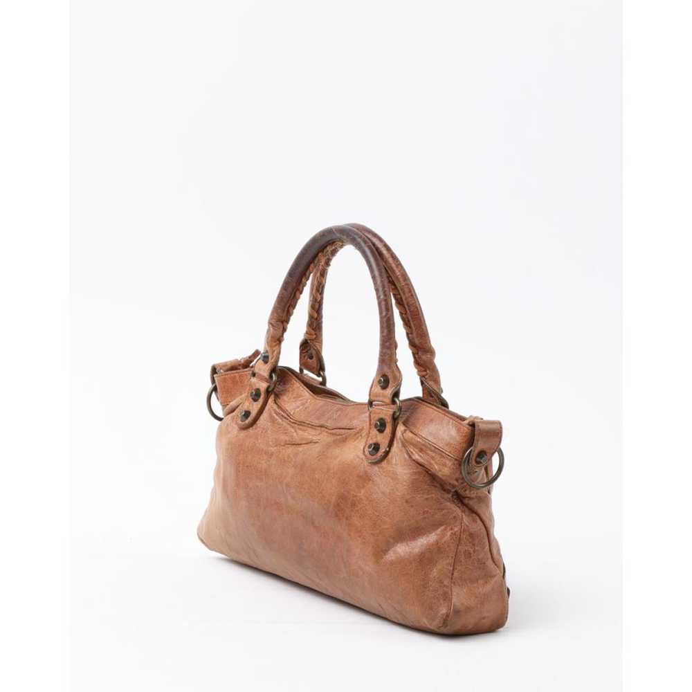 Balenciaga First leather handbag - image 3