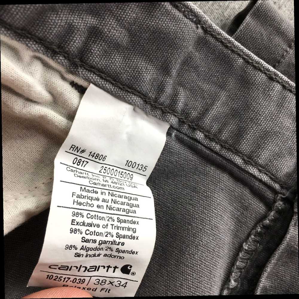 Carhartt Carhartt Pants Mens 38x27 Relaxed Fit Ca… - image 8