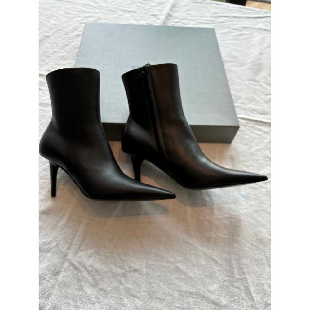 Balenciaga Knife leather boots - image 4