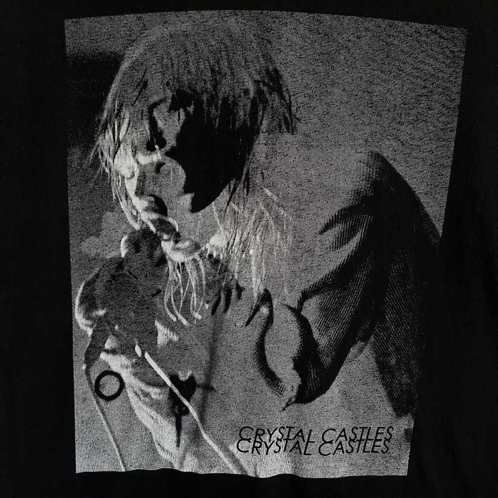 Band Tees × Very Rare × Vintage Crystal Castles E… - image 2