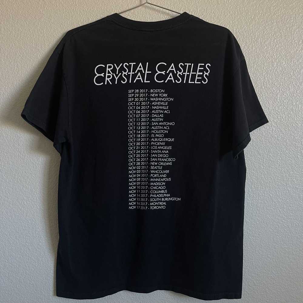 Band Tees × Very Rare × Vintage Crystal Castles E… - image 4