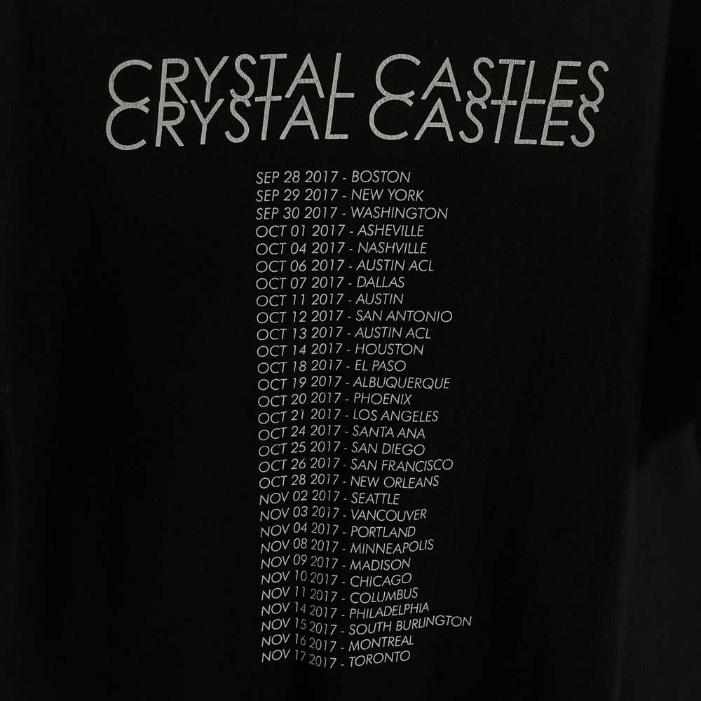 Band Tees × Very Rare × Vintage Crystal Castles E… - image 5